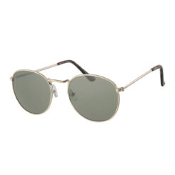 Ronde zonnebril | gold green