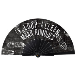 Deluxe festival waaier - Rondjes