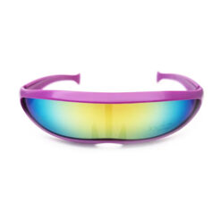 Snelle planga roze  - Regenboog glas
