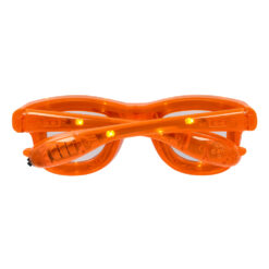 Alternative view of LED partybril oranje - Festival bril met 3 lichtstanden