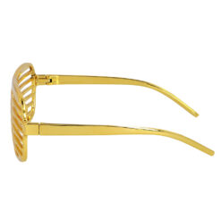 Alternative view of Shutterbril goud - Partybril piloot