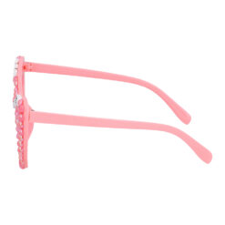 Alternative view of Partybril team bride - Hartjesbril met roze glazen - Met pareltjes - 3 stuks